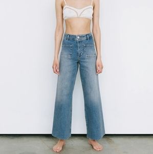 Zara Marine Straight Front Pocket Jeans